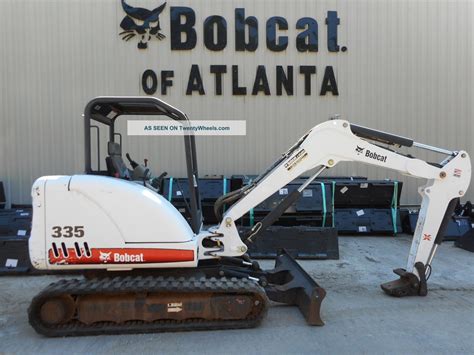 335 bobcat excavator specs|bobcat 335 excavator for sale.